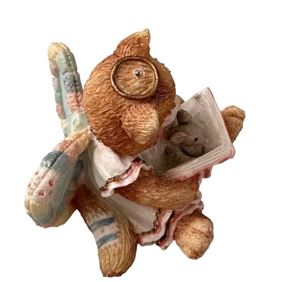 Calico Kittens Angel Figurine - Picture 7 of 7